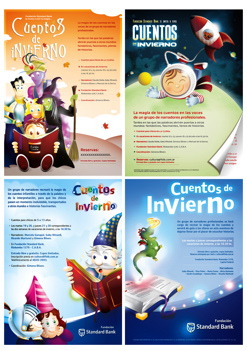 Cuentos de Invierno - Ediciones 2010, 2011 y 2013